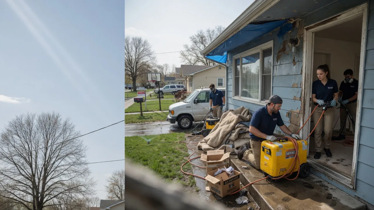Basement Flood Cleanup in Mcallister, MT near me